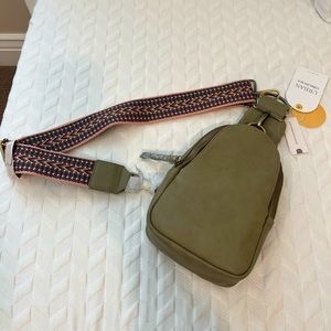 BRAND NEW cross backpack Anthropologie